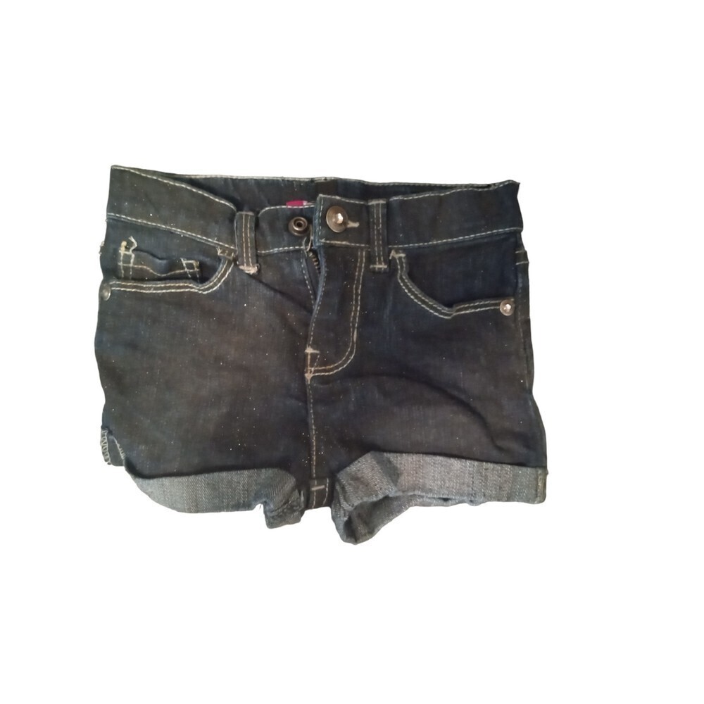 Jordache girls dark‎ wash jean shorts